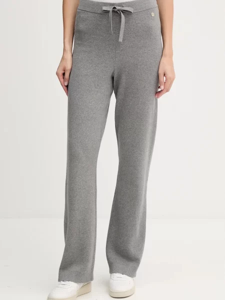 Joop! pantaloni lat high waist gri