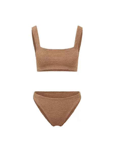 Bikini Hunza G brązowe