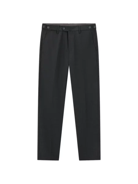 Pantaloni Boggi Milano de flanelă gri
