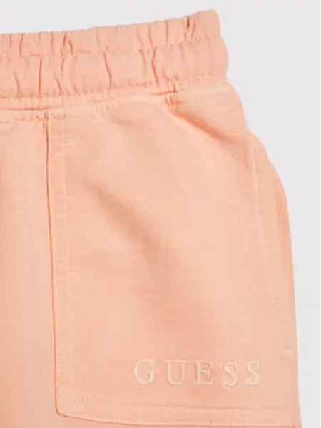 Sportovní kraťasy Guess oranžové