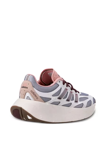 Sneakerși Adidas Adizero plasă cu dungi gri
