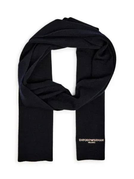 Emporio Armani fular bleumarin uni