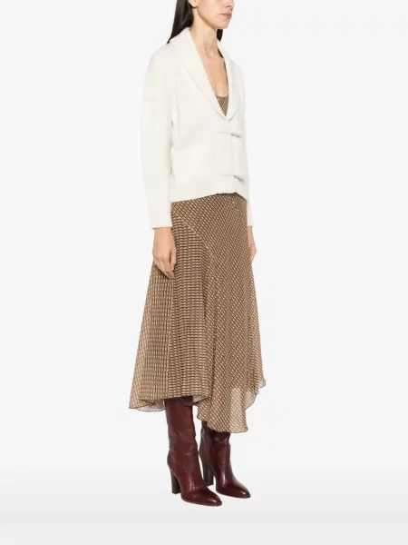 Gulerat cardigan Forte_forte tricotate