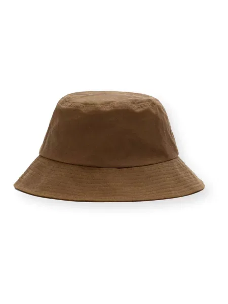 Woskowany kapelusz Barbour brązowy