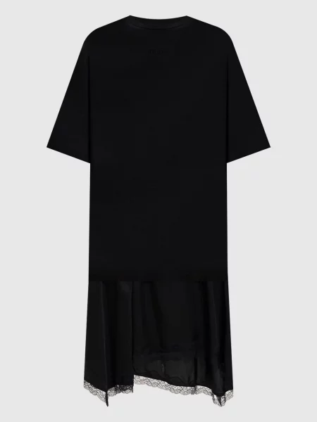 Сукня з вишивкою логотипа Juun.j чорна