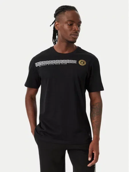 Beverly Hills Polo Club T-Shirt μαύρο