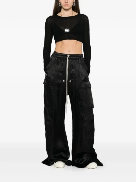 Tricou Rick Owens lung negru