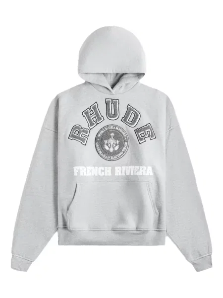 Hanorac cu glugă Rhude gri