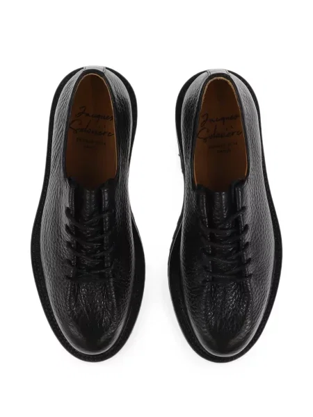 Pantofi derby Jacques Solovière Paris din piele negru