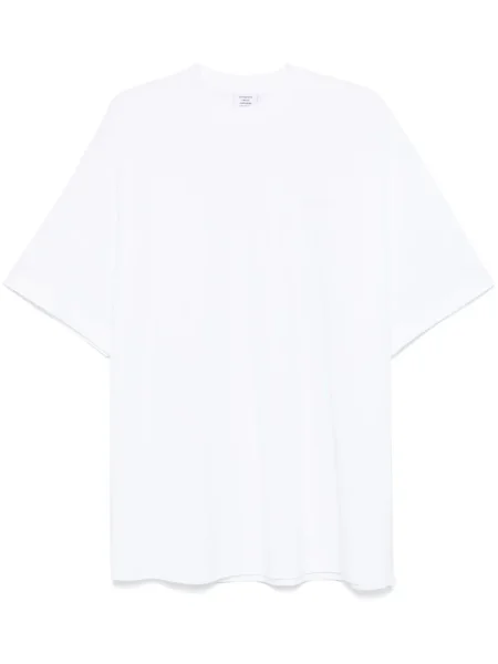 Tricou Vetements cu broderie alb