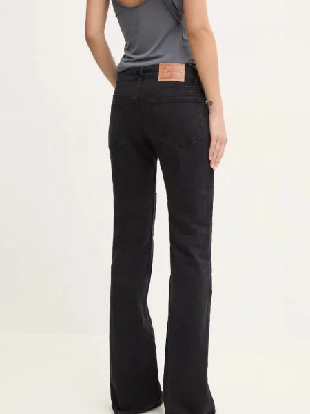 Y/Project jeansy EVERGREEN HOOK AND EYE SLIM JEANS czarne