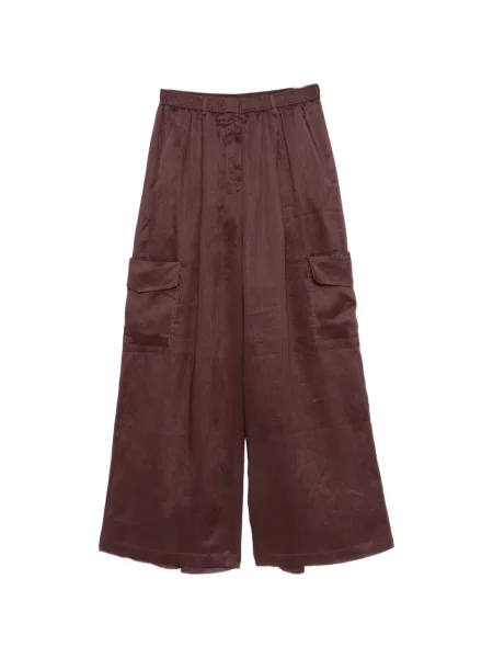 Pantaloni palazzo Isabelle Blanche maro