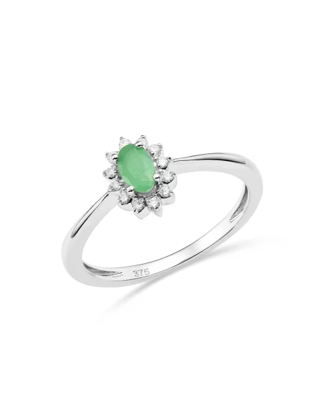 DIAMANT LETERNEL Inele argintiu