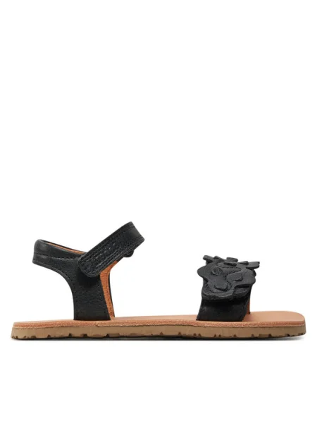 Froddo Sandale Barefoot Flexy Flowers M negru