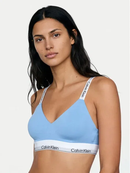 Calvin Klein Underwear Sutien Bralette albastru