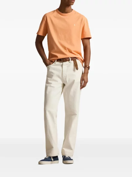 Μικρός κάλτσες Polo Ralph Lauren με κέντημα από ζέρσεϋ μπλε