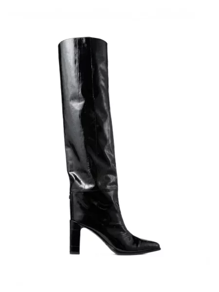 Cizme peste genunchi Jimmy Choo negru