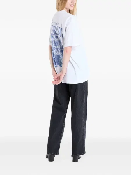 Tricou Guess cu imagine alb