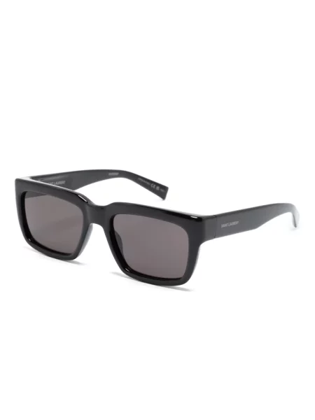 Raštuotos saulės akiniai Saint Laurent Eyewear juoda