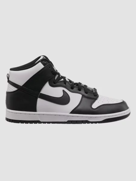 Кожаные кроссовки Nike Dunk белые