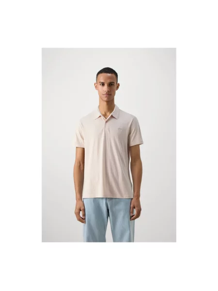 Koszulka polo Guess różowa