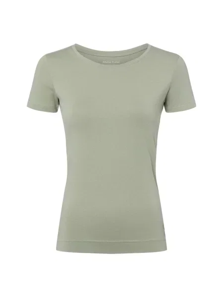 Marie Lund T-shirt Kobiety Dżersej jednolity S zielony