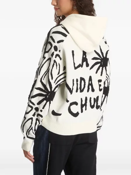 Hanorac cu glugă Desigual cu imagine