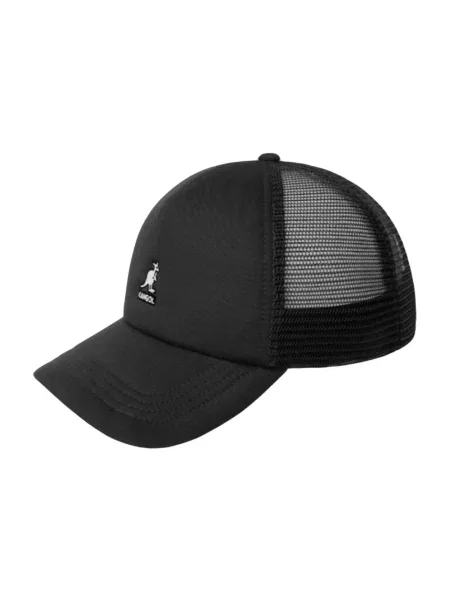 Kangol czapka z daszkiem KANGAROO TRUCKER czarna