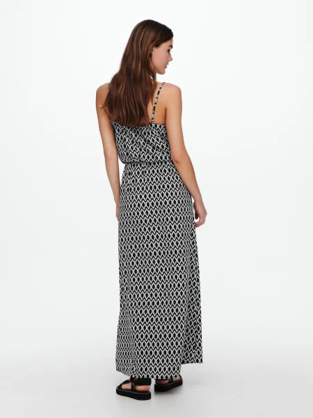 ONLY Rochie Winner negru alb