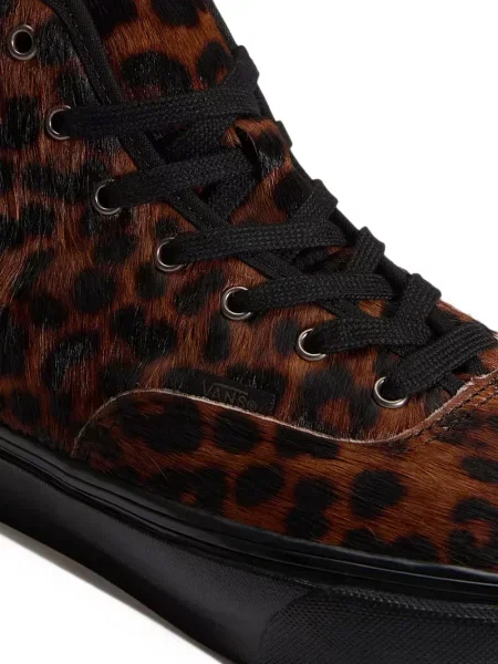 Top Vans cu imagine cu model leopard maro