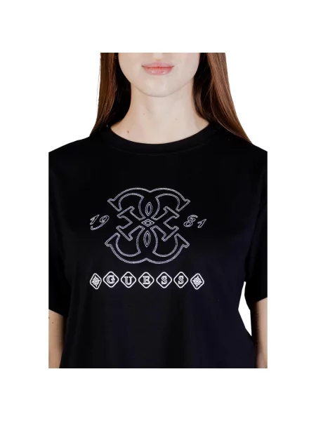 GUESS ACTIVE Tricou GABI | Relaxed fit negru