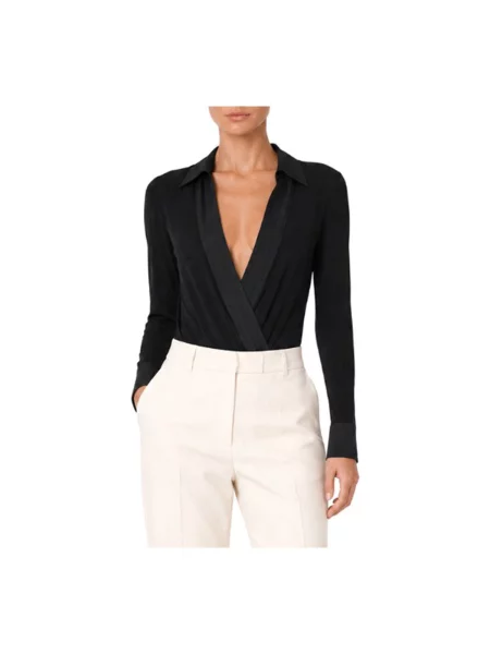 Top Elisabetta Franchi negru