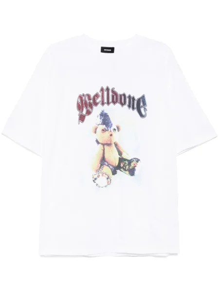 Tricou We11done cu imagine alb