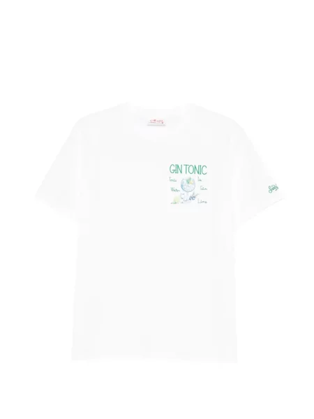 Grafic tricou Mc2 Saint Barth cu imagine alb
