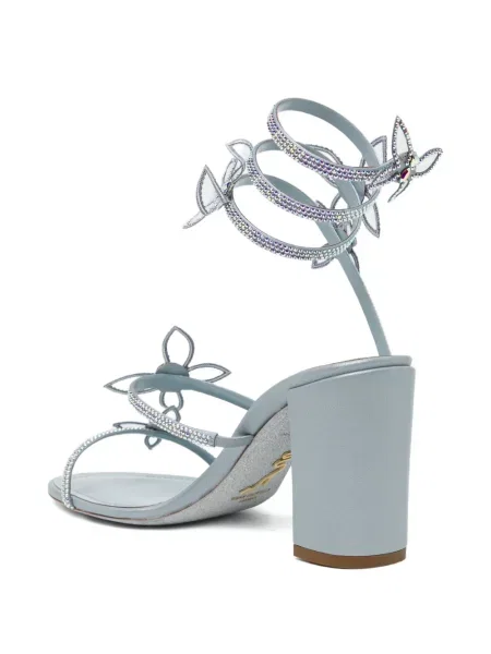 Sandale Rene Caovilla cu model floral gri