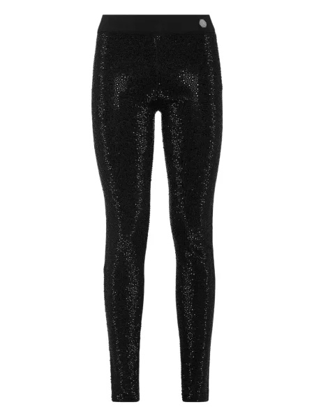Leggings Philipp Plein negru