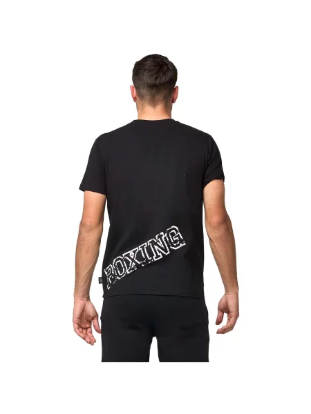 Scurt tricou Leone 1947 cu mâneci scurte negru