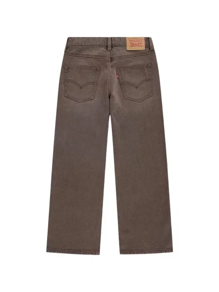 Jeansy dziecięce Levi's brązowe