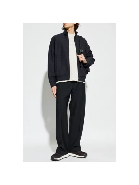 Bluza rozpinana Emporio Armani niebieska
