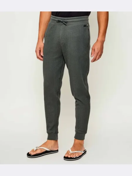 BOSS BLACK Pantaloni de trening Structure negru