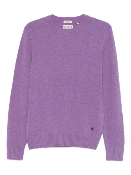 Pulover Impure cu decolteu rotund violet