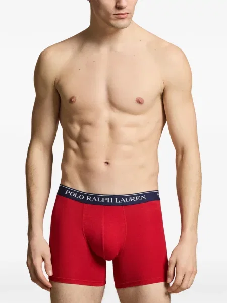 Καρό σλιπ σετ Polo Ralph Lauren με βολάν φανελένια πράσινο