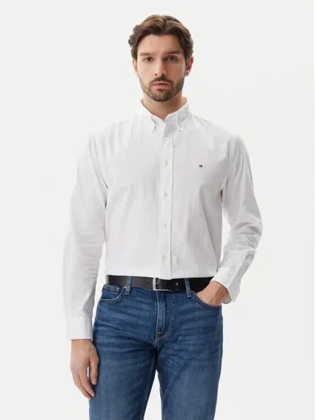 Tommy Hilfiger Košeľa Core Flex biela