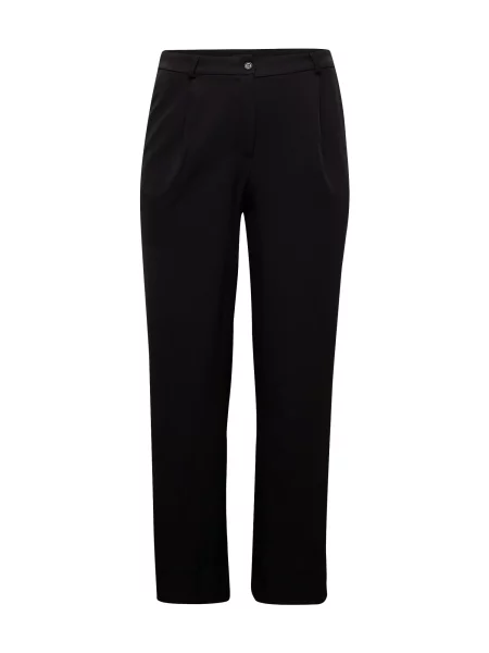 Trendyol Curve Pantaloni cutați negru
