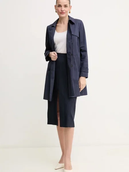 Спідниця Marella NONO midi пряма синій