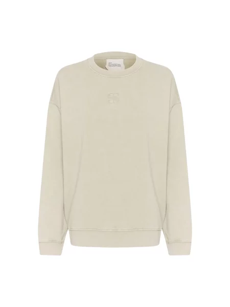Bluza My Essential Wardrobe z logo beżowa