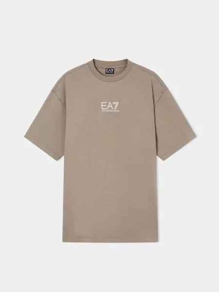 Футболка Ea7 бежевая