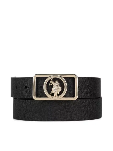 Pasek U.S. Polo Assn. czarny