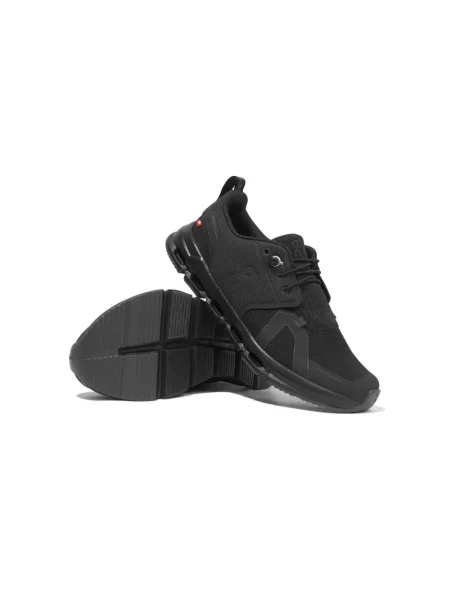 Buty do biegania dziecięce On Running czarne