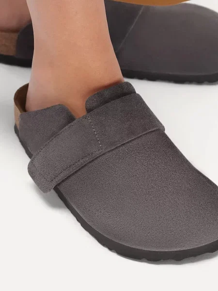 Замшевые мюли Birkenstock